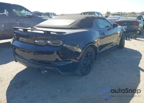 2020 Chevrolet Camaro Rwd 3Lt из США, поврежденный, VIN 1G1FD3DS3L0100019